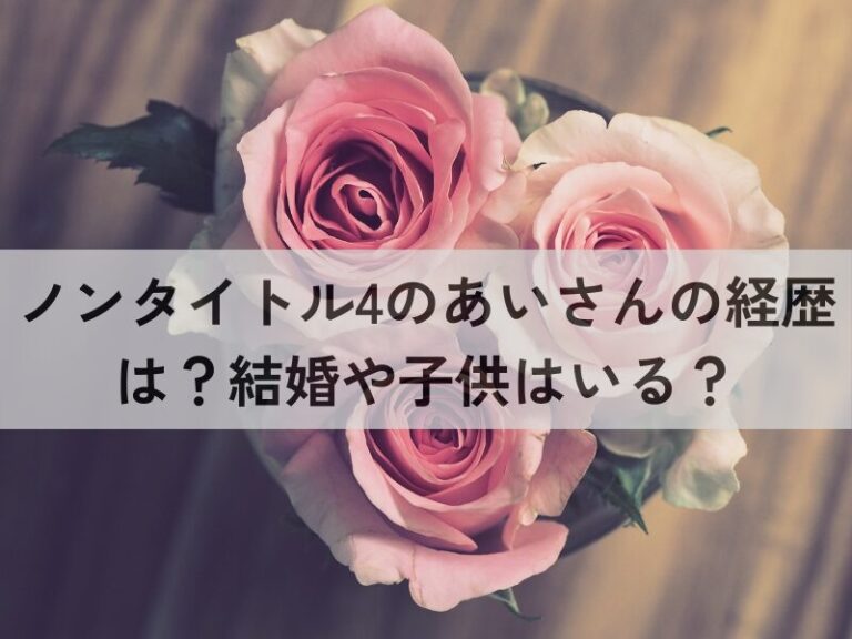 ノンタイトル4　あい　経歴